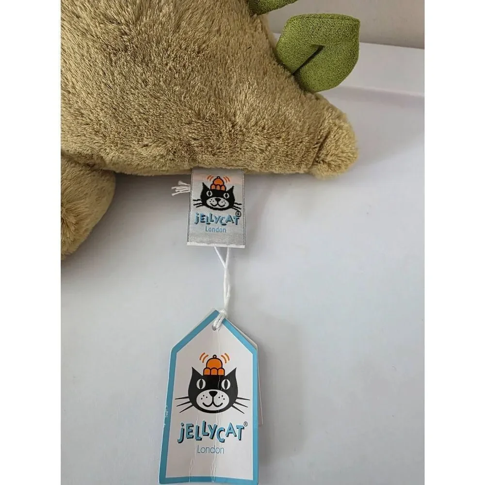 NWT Jellycat Bashful Dino